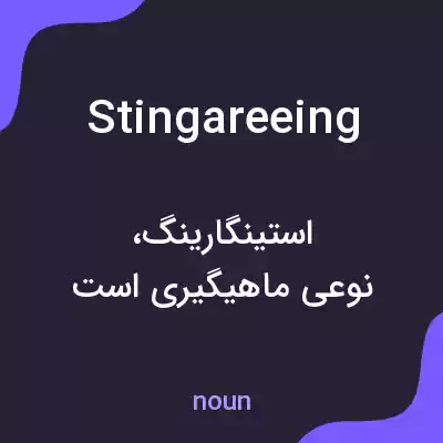 معنی stingareeing به فارسی معنی stingareeing به فارسی
