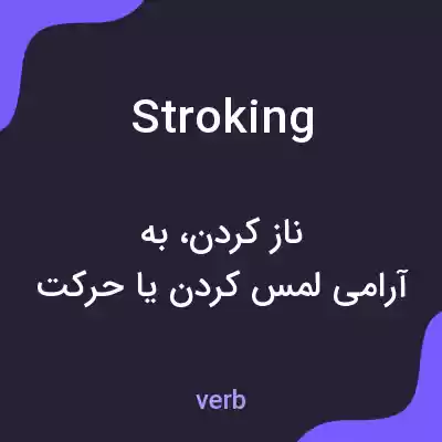 معنی stroking به فارسی معنی stroking به فارسی