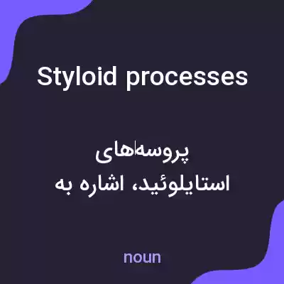 معنی styloid processes به فارسی معنی styloid processes به فارسی