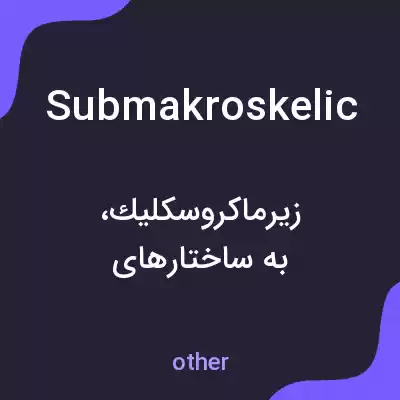 معنی submakroskelic به فارسی معنی submakroskelic به فارسی