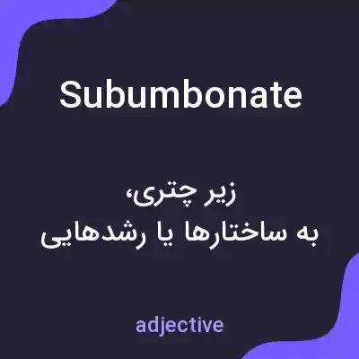 معنی subumbonate به فارسی معنی subumbonate به فارسی