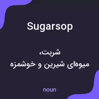 معنی sugarsop به فارسی معنی sugarsop به فارسی