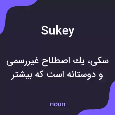 معنی sukey به فارسی معنی sukey به فارسی