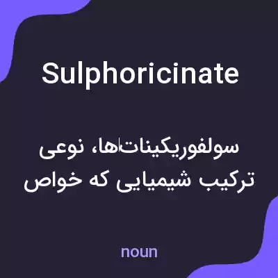 معنی sulphoricinate به فارسی معنی sulphoricinate به فارسی