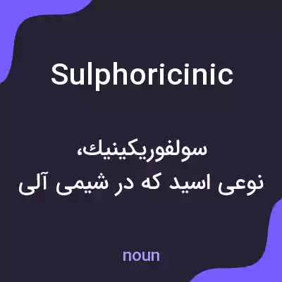 معنی sulphoricinic به فارسی معنی sulphoricinic به فارسی