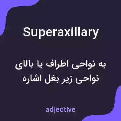 معنی superaxillary به فارسی معنی superaxillary به فارسی