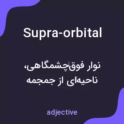 معنی supra-orbital به فارسی معنی supra-orbital به فارسی