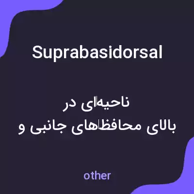 معنی suprabasidorsal به فارسی معنی suprabasidorsal به فارسی