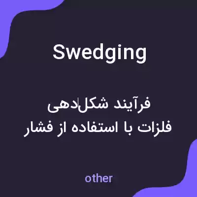 معنی swedging به فارسی