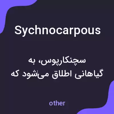 معنی sychnocarpous به فارسی معنی sychnocarpous به فارسی