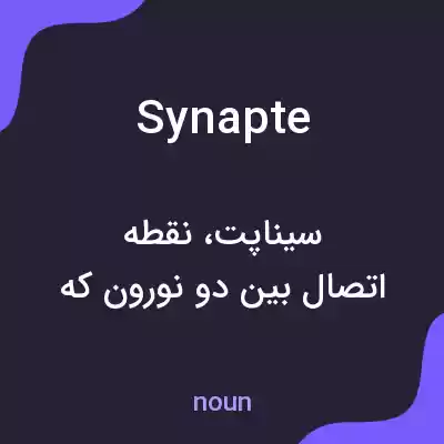 معنی synapte به فارسی معنی synapte به فارسی