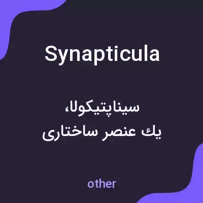 معنی synapticula به فارسی معنی synapticula به فارسی