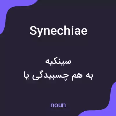 معنی synechiae به فارسی معنی synechiae به فارسی