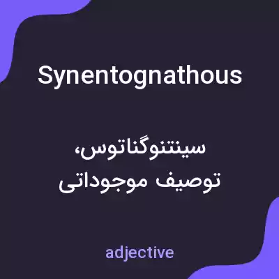 معنی synentognathous به فارسی معنی synentognathous به فارسی