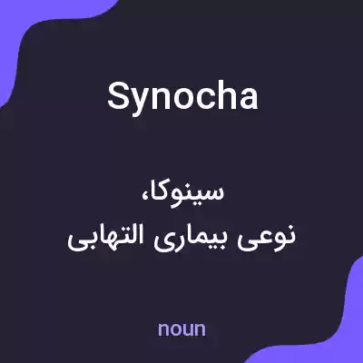 معنی synocha به فارسی معنی synocha به فارسی