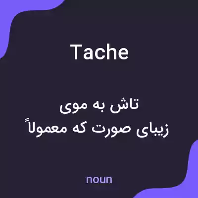 معنی tache به فارسی معنی tache به فارسی