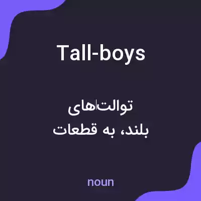 معنی tall-boys به فارسی معنی tall-boys به فارسی
