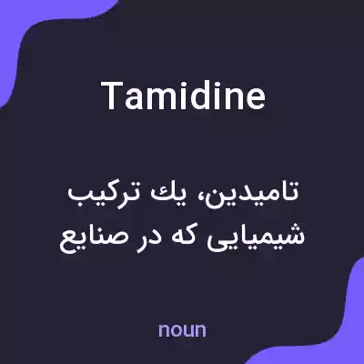 معنی tamidine به فارسی معنی tamidine به فارسی