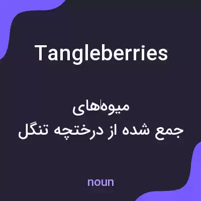 معنی tangleberries به فارسی معنی tangleberries به فارسی
