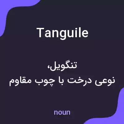 معنی tanguile به فارسی معنی tanguile به فارسی