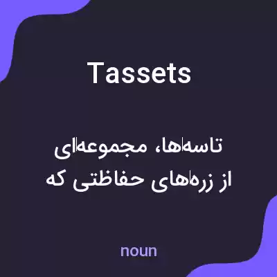 معنی tassets به فارسی معنی tassets به فارسی