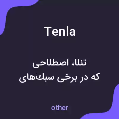 معنی tenla به فارسی معنی tenla به فارسی