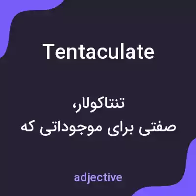 معنی tentaculate به فارسی معنی tentaculate به فارسی