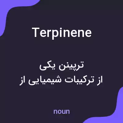 معنی terpinene به فارسی معنی terpinene به فارسی