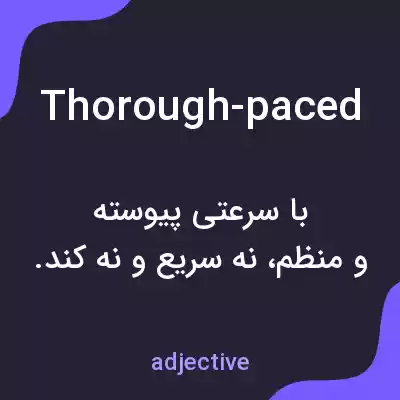 معنی thorough-paced به فارسی معنی thorough-paced به فارسی