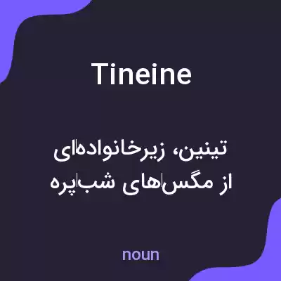 معنی tineine به فارسی معنی tineine به فارسی