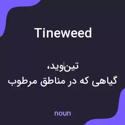 معنی tineweed به فارسی معنی tineweed به فارسی