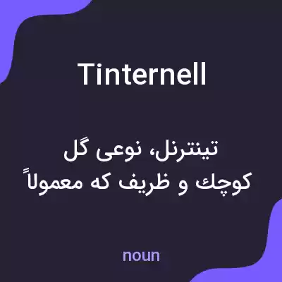 معنی tinternell به فارسی معنی tinternell به فارسی