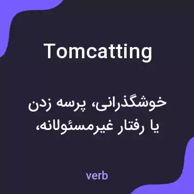 معنی tomcatting به فارسی معنی tomcatting به فارسی