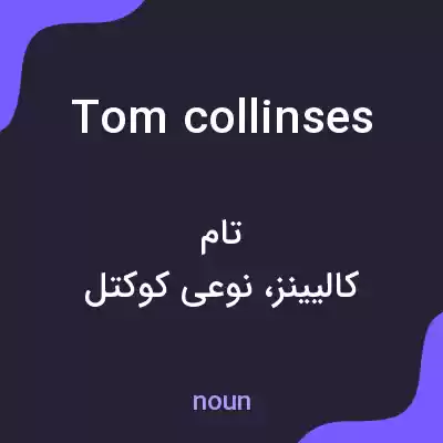 معنی tom collinses به فارسی معنی tom collinses به فارسی