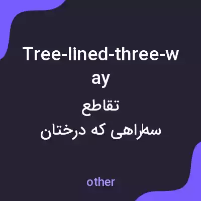 معنی tree-lined-three-way به فارسی معنی tree-lined-three-way به فارسی