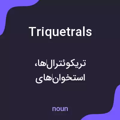 معنی triquetrals به فارسی معنی triquetrals به فارسی