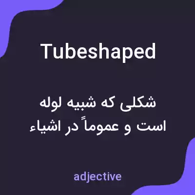 معنی tubeshaped به فارسی معنی tubeshaped به فارسی