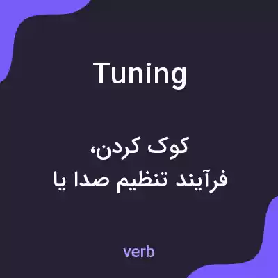 معنی tuning به فارسی معنی tuning به فارسی