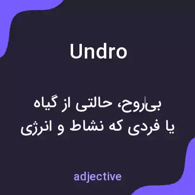 معنی undro به فارسی معنی undro به فارسی