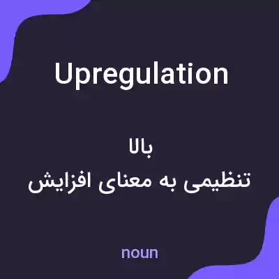 معنی upregulation به فارسی معنی upregulation به فارسی