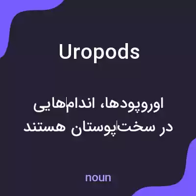 معنی uropods به فارسی معنی uropods به فارسی