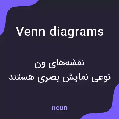 معنی venn diagrams به فارسی معنی venn diagrams به فارسی