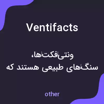 معنی ventifacts به فارسی معنی ventifacts به فارسی