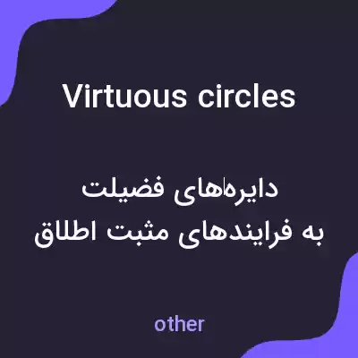 معنی virtuous circles به فارسی معنی virtuous circles به فارسی
