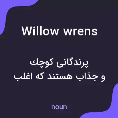 معنی willow wrens به فارسی معنی willow wrens به فارسی