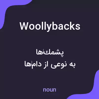 معنی woollybacks به فارسی معنی woollybacks به فارسی