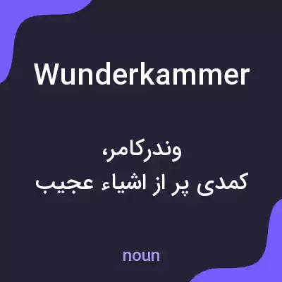 معنی wunderkammer به فارسی معنی wunderkammer به فارسی