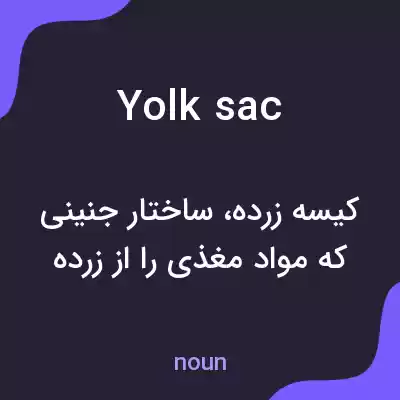 معنی yolk sac به فارسی معنی yolk sac به فارسی
