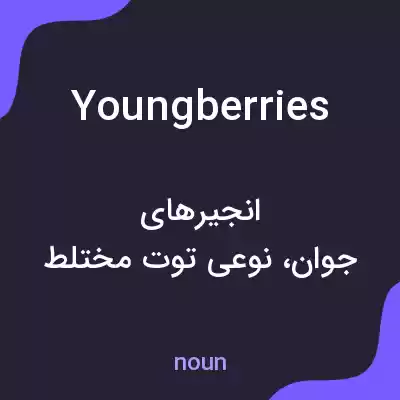 معنی youngberries به فارسی معنی youngberries به فارسی