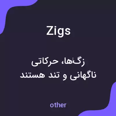 معنی zigs به فارسی